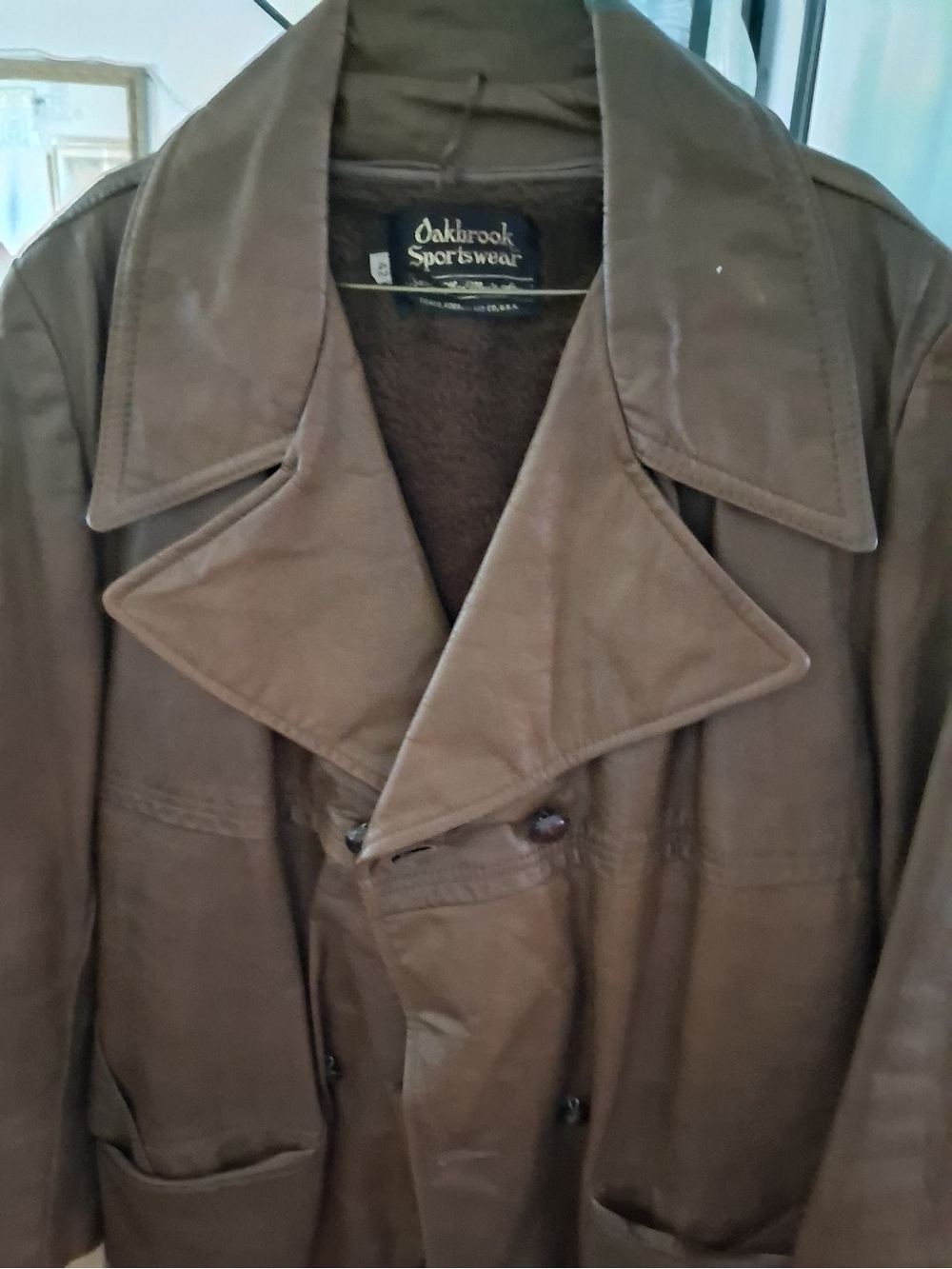 Men's Brown Trench Coat
